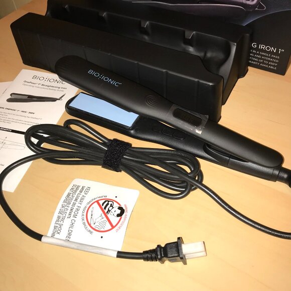 Bio Ionic Nano Ionic MX One Pass Styling Iron 1" - Picture 3 of 12